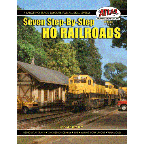 Atlas HO 0013 Seven Step-By-Step HO RAILROADS