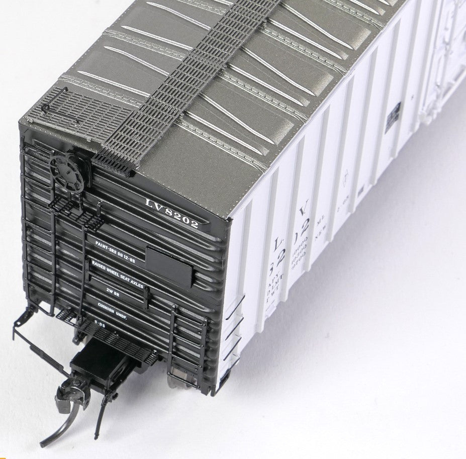 Tangent Scale Models HO 14036-01 PRR Shops X58 Plug Door Boxcar Lehigh Valley 'Delivery 12-1965 X58B' LV #8202