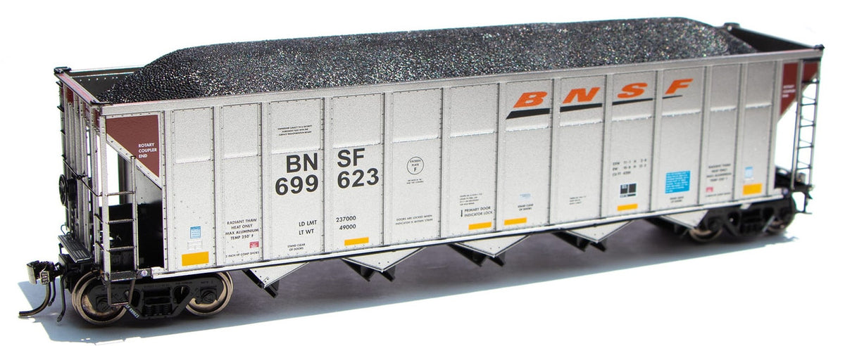Rapido Trains Inc HO 169044 AutoFlood III Coal Hopper BNSF 'Circle Cross' 6-Pack #3