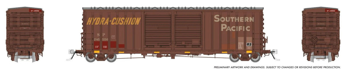 Rapido Trains Inc HO 170026 PC&F B-70-75 Boxcar Southern Pacific 'Patchout' #245556