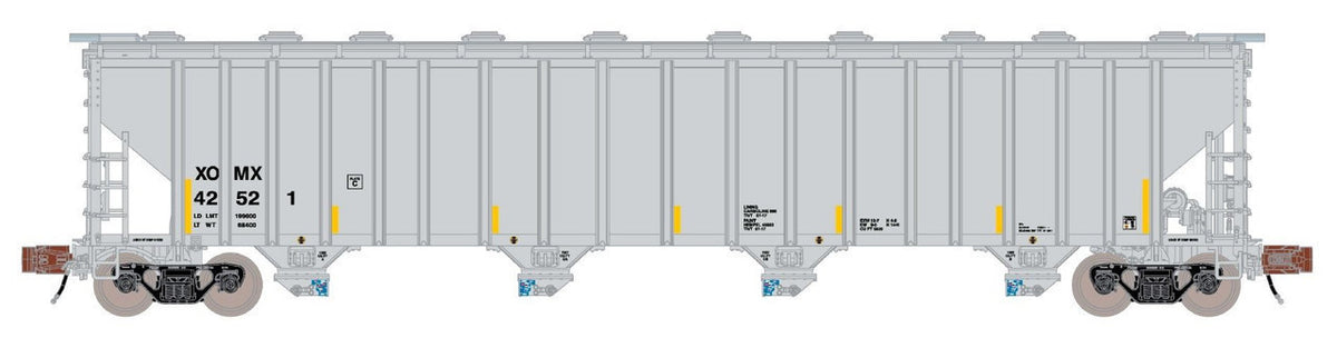 ScaleTrains Rivet Counter N SXT39340 Pullman-Standard 5820 Covered Hopper Exxon-Mobil XOMX #44183
