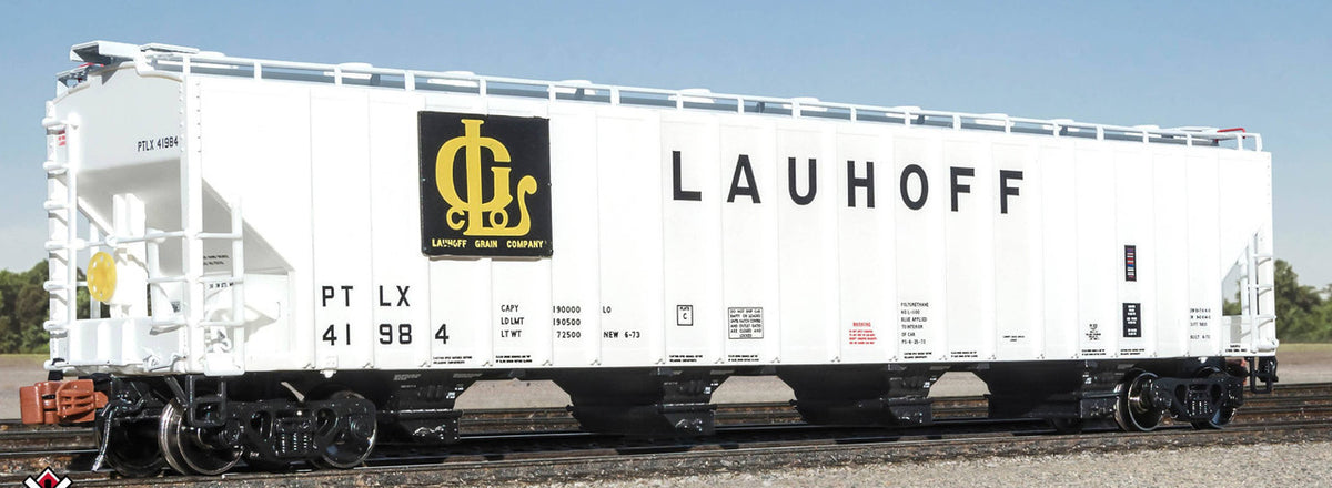 ScaleTrains Rivet Counter N SXT39350 Pullman-Standard 5820 Covered Hopper Pullman Transport Leasing/Lauhoff PTLX #41965