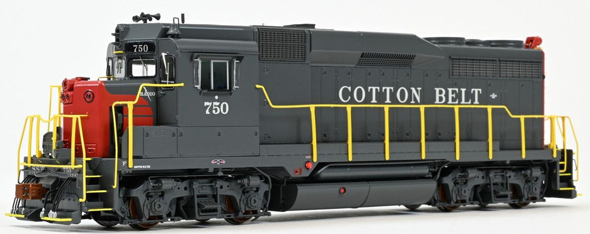 ScaleTrains Rivet Counter HO SXT39254 DCC Ready EMD GP30 Locomotive Cotton Belt 'Bloody Nose - As Delivered' #752