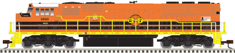 Atlas Master Gold Series N 40005236 DCC/ESU LokSound V5 Equipped EMD SD60M Locomotive with Ditchlights Buffalo & Pittsburgh BPRR #3887