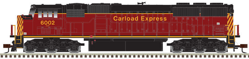 Atlas Master Gold Series N 40005247 DCC/ESU LokSound V5 Equipped EMD SD60M Locomotive with Ditchlights Carload Express #6003