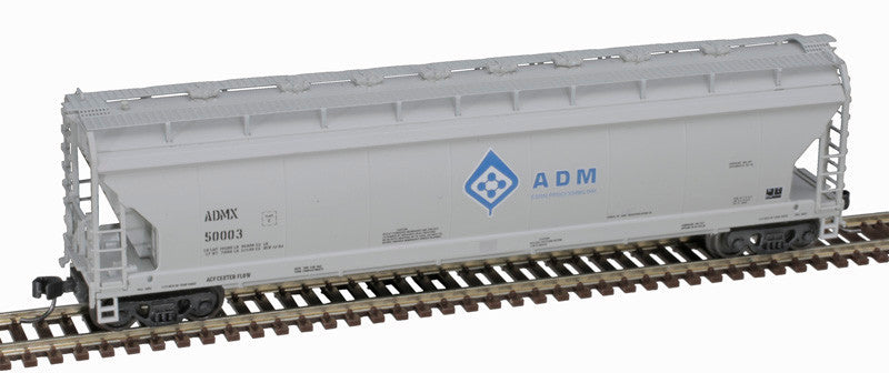 Atlas Master N 50006069 ACF Pressureaide Centerflow Covered Hopper ADM 'Molecule Scheme' ADMX #50031