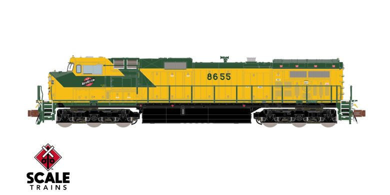 ScaleTrains Rivet Counter N SXT38700 DCC Ready GE DASH 9 Chicago & North Western 'As Delivered' CNW #8688