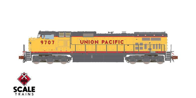 ScaleTrains Rivet Counter N SXT38732 DCC Ready GE DASH 9 Union Pacific 'As Delivered' UP #9734