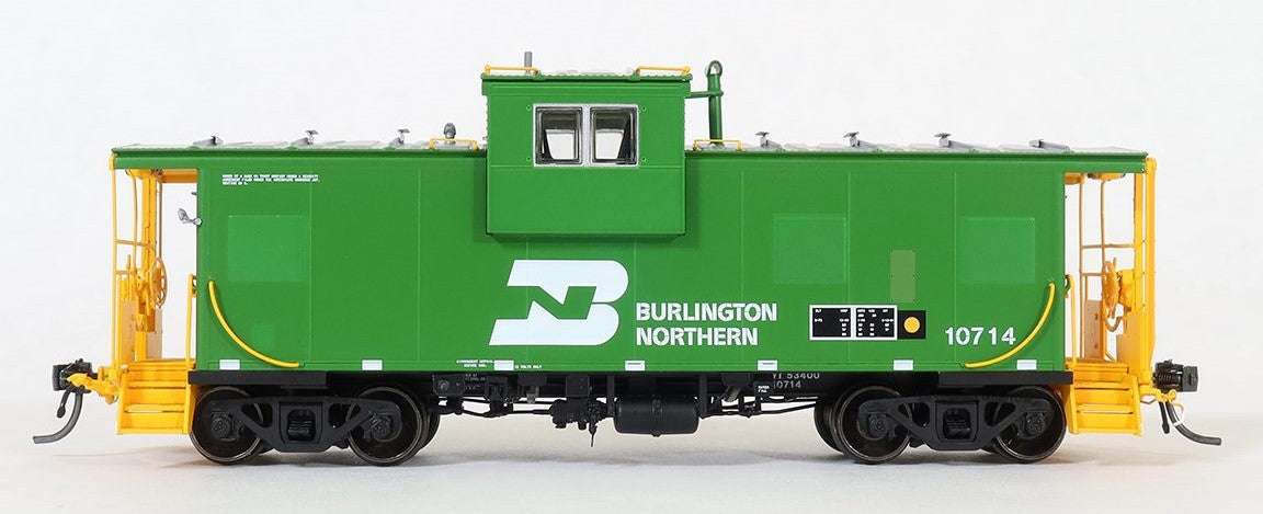 Tangent Scale Models HO 60314-03 ICC Wide Vision Cupola Caboose Burlington Northern '1981+ No RB No Windows w/ FRA Light' BN #10714