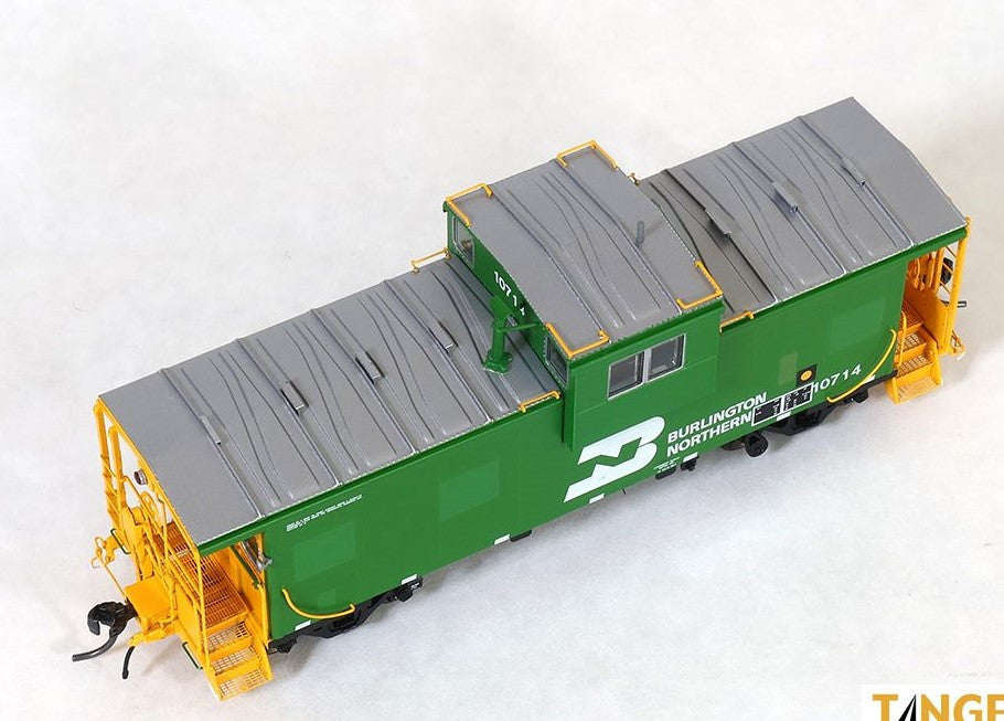 Tangent Scale Models HO 60314-03 ICC Wide Vision Cupola Caboose Burlington Northern '1981+ No RB No Windows w/ FRA Light' BN #10714