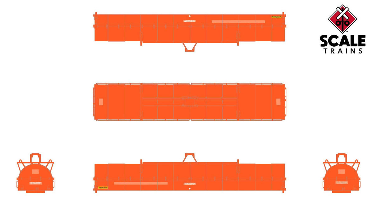 ScaleTrains Rivet Counter N SXT39265 Thrall-Trinity 42' Single Hood Coil Car CIGX #803032