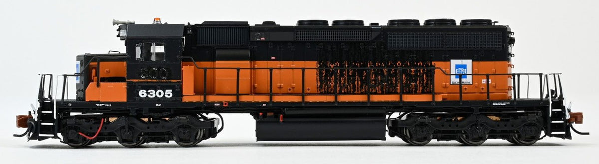 ScaleTrains Rivet Counter N SXT39404 DCC Ready EMD SD40-2 Locomotive EMD Lease/ex-Milwaukee Road 'Bandit' EMDX #6313