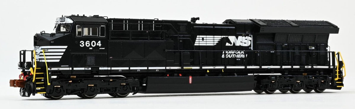 ScaleTrains Rivet Counter N SXT40448 DCC Ready GE ET44AC Locomotive Norfolk Southern 'Horsehead' Standard NS Numbers NS #3636
