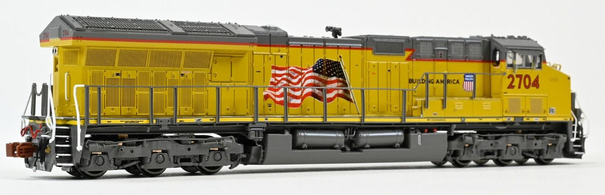 ScaleTrains Rivet Counter N SXT40452 DCC Ready GE C45AH Locomotive Union Pacific 'Building America' UP #2727