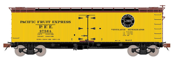 ScaleTrains Fox Valley Models HO SXT15093 PC&F R-40-2 Wood Reefer