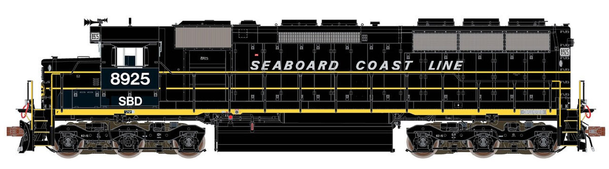 ScaleTrains Rivet Counter HO SXT39773 DCC/ESU Loksound 5 Equipped EMD SD45 Phase IIc Seaboard System 'ex-SCL patch' SBD #8943
