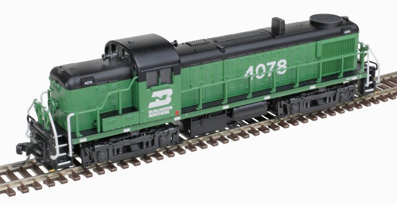 Atlas Classic Gold Series N 40005507 DCC/ESU LokSound V5 Equipped Alco RS3 Locomotive Burlington Northern BN #4058