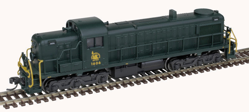 Atlas Classic Gold Series N 40005512 DCC/ESU LokSound V5 Equipped Alco RSD4/5 Locomotive Central Railroad of New Jersey CNJ #1606