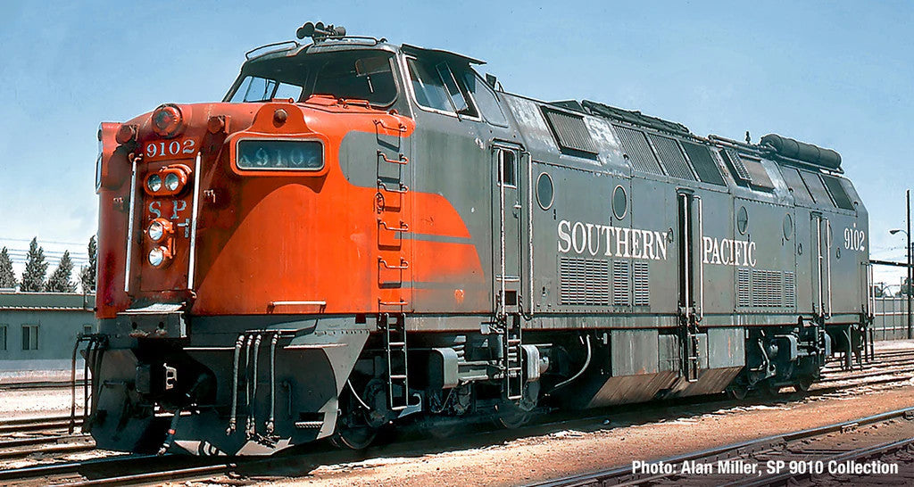 PIKO HO 97813 DCC/Sound Equipped Krauss-Maffei ML4000 Diesel Locomotive Southern Pacific SP #9101 'Modified'