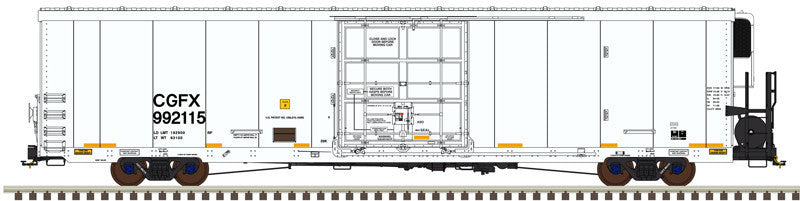 Atlas Master N 50006572 TrinityRail 64' Modern Reefer Cedar Grove Logistics CGFX #992122