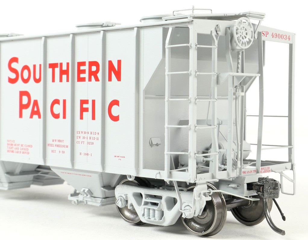 Tangent Scale Models HO 35015-06 PS-2 3215CuFt Covered Hopper Southern Pacific 'Delivery Gray H-100-1 9-1959' SP #490058