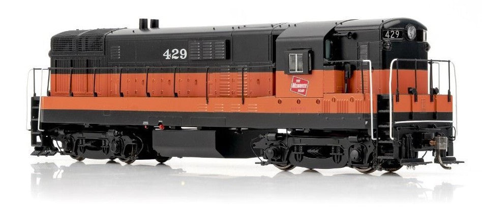 Rapido Trains Inc HO 44508 DCC/ESU Loksound V5 Equipped FM H16-44 Locomotive Milwaukee Road MILW #436