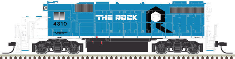 Atlas Master Gold Series N 40004850 DCC ESU LokSound V5 Equipped EMD GP38-2 Phase II Locomotive Rock Island #4319 'Illinois'