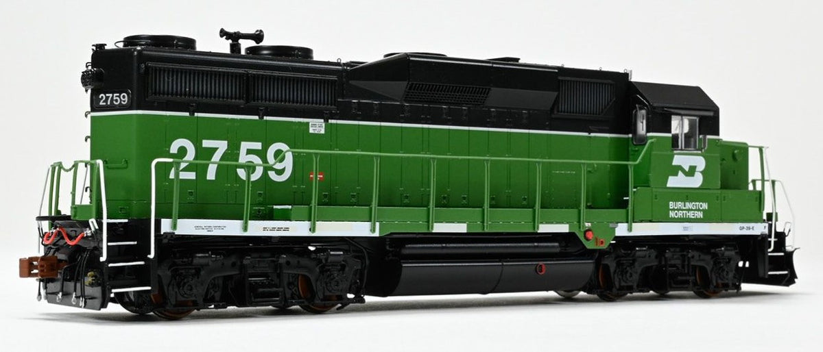 ScaleTrains Rivet Counter HO SXT40932 DCC Ready EMD GP39E Burlington Northern/White Face/Strobe Lights BN #2761