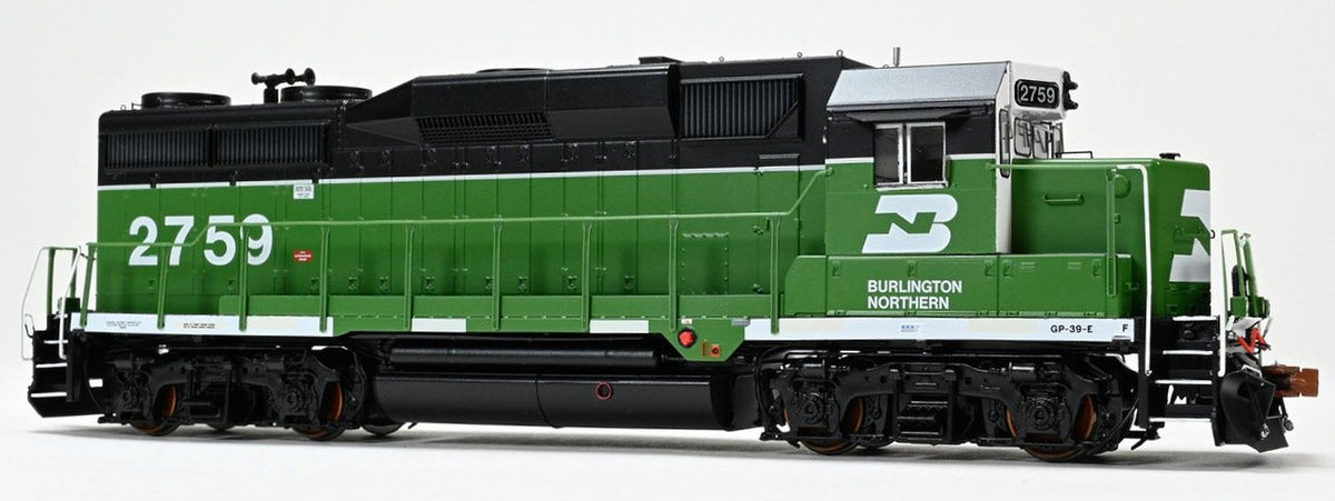 ScaleTrains Rivet Counter HO SXT40932 DCC Ready EMD GP39E Burlington Northern/White Face/Strobe Lights BN #2761