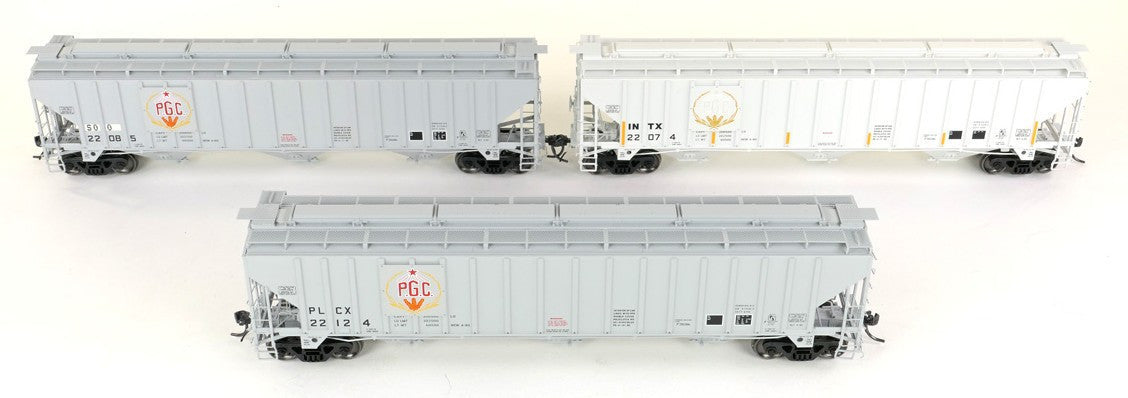 Tangent Scale Models HO 36366-06 PS4750 Covered Hopper Pullman Leasing Co Producer’s Grain 1980 PLCX #22308