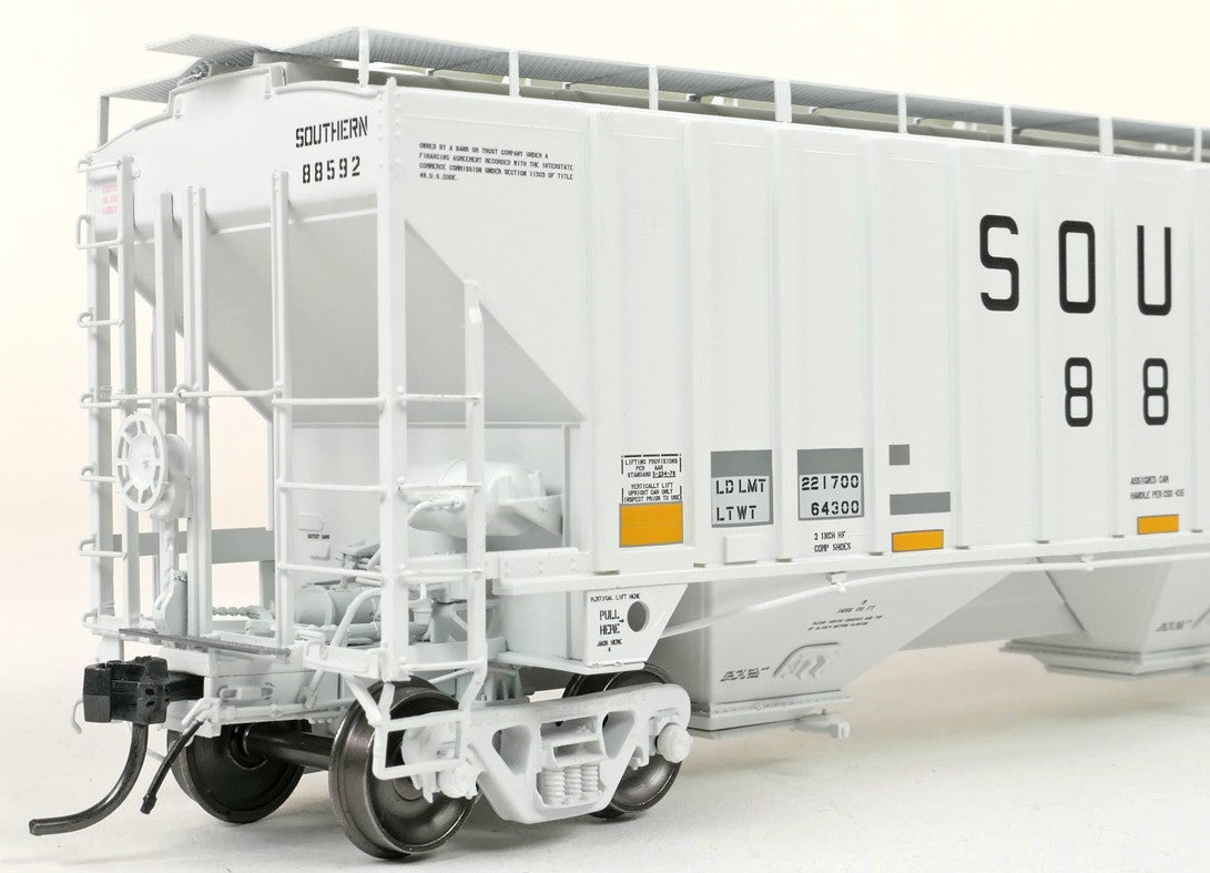 Tangent Scale Models HO 36370-05 PS4750 Covered Hopper Southern Delivery 1981 with Conspicuity 2005+ SOU #88768