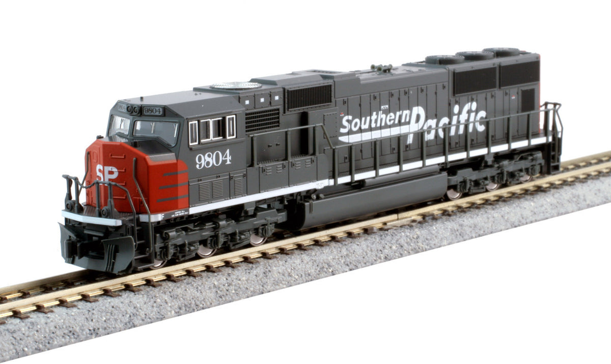 Kato N 176-7611-LS-DMW with DCC/ESU LokSound V5 EMD SD70M 'Flat Radiator' Southern Pacific SP #9804