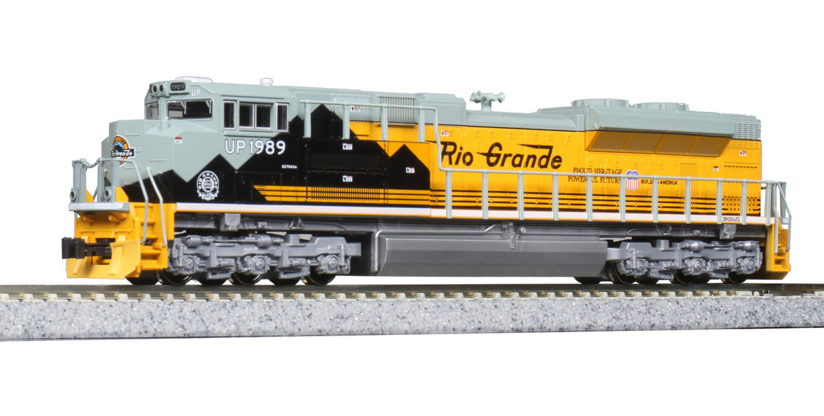 Kato N 176-8405 DCC Ready EMD SD70ACe Diesel Locomotive Union Pacific 'D&RGW Heritage' UP #1989