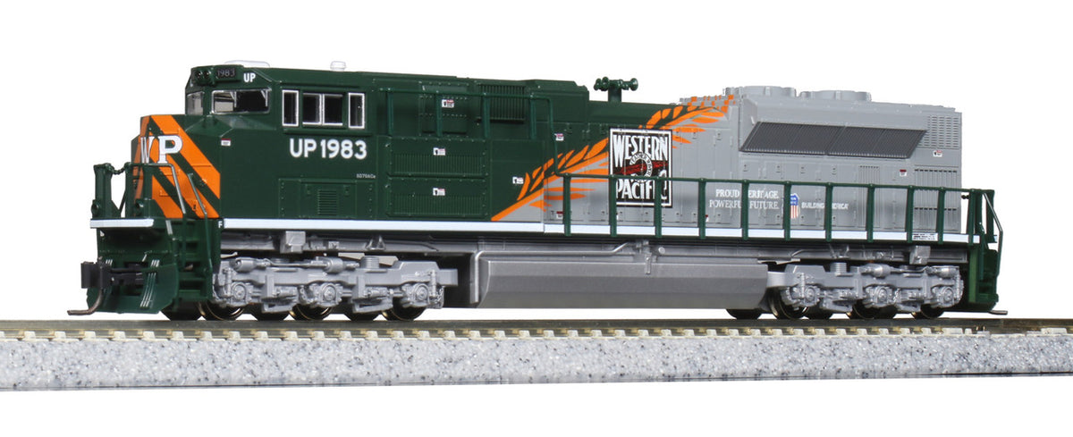 Kato N 176-8410 DCC Ready EMD SD70ACe Diesel Locomotive Union Pacific 'Western Pacific Heritage' UP #1983