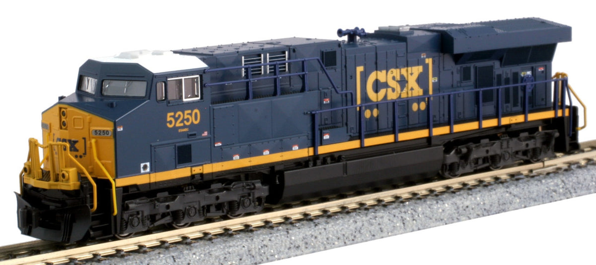 Kato N 176-8948-LS-DMW with DCC/ESU LokSound V5 GE ES44DC CSX 'Boxcar' Logo CSX #5293