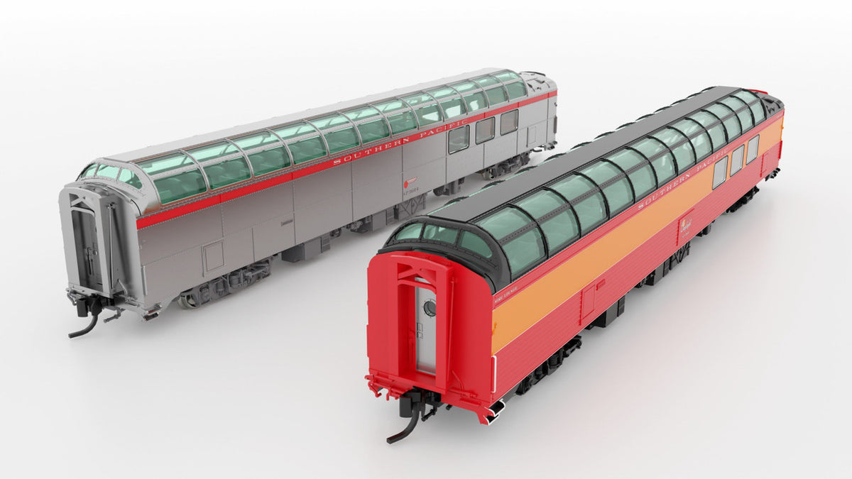 Rapido Trains Inc N 575011 Southern Pacific 3/4 Dome-Lounge Car w/Flat Sides Amtrak Phase 1 #9371