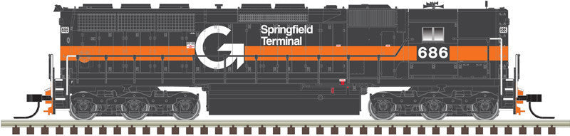 Atlas Master Gold Series N 40006018 DCC/Tsunami 2 Sound Equipped EMD SD45 Locomotive Guilford ST #686