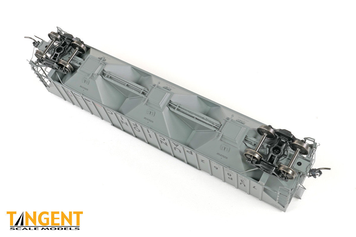 Tangent Scale Models HO 36373-09 PS4750 Covered Hopper Union Pacific 'Delivery Gray CH-100-28 3-1974' UP #74026