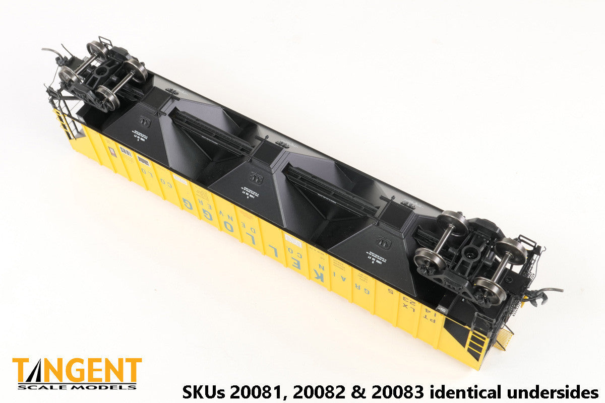 Tangent Scale Models HO 20082-01 PS4750 Covered Hopper Soo Line 'Kellogg Grain 1989+' SOO #111385