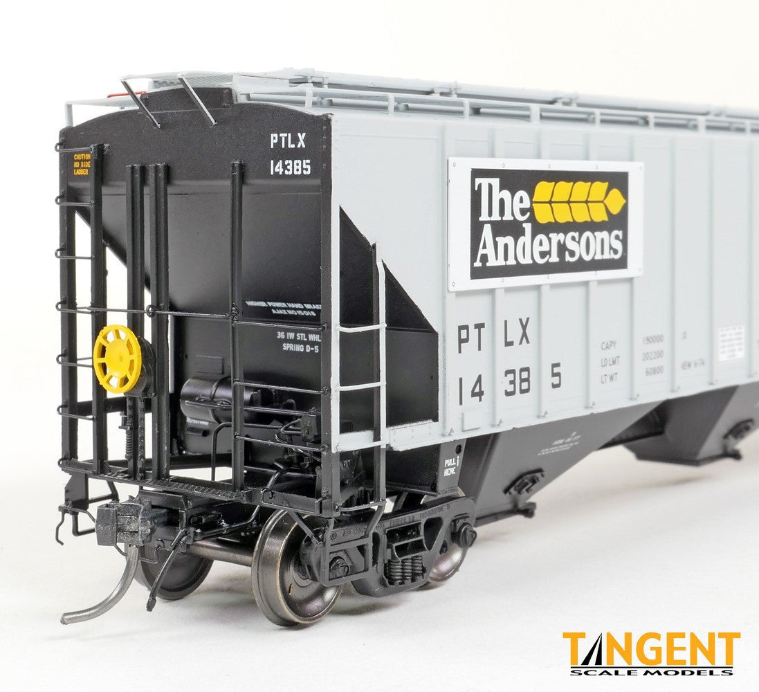 Tangent Scale Models HO 20084-04 PS4750 Covered Hopper Pullman Transport Leasing Company 'The Andersons 1974' PLTX #14406