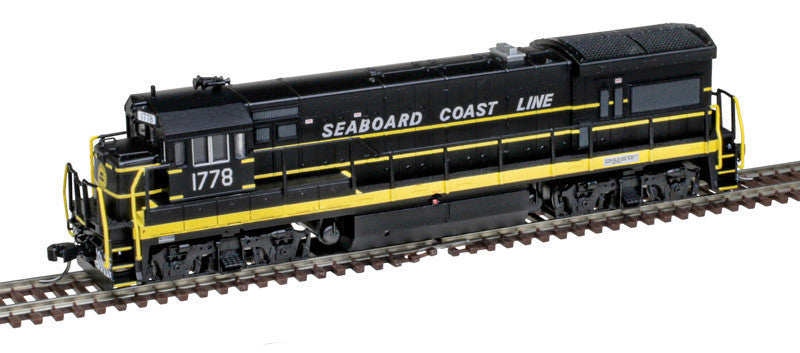 Atlas Master Gold Series N 40005938 DCC/ESU LokSound V5 Equipped GE U36 Locomotive Seaboard Coast Line SCL #1816