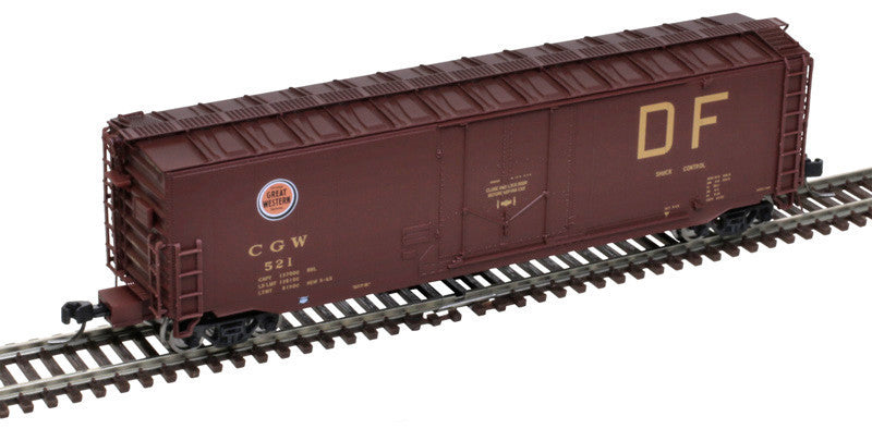 Atlas Master N 50007153 50’ GA RBL Boxcar Chicago Great Western CGW #527