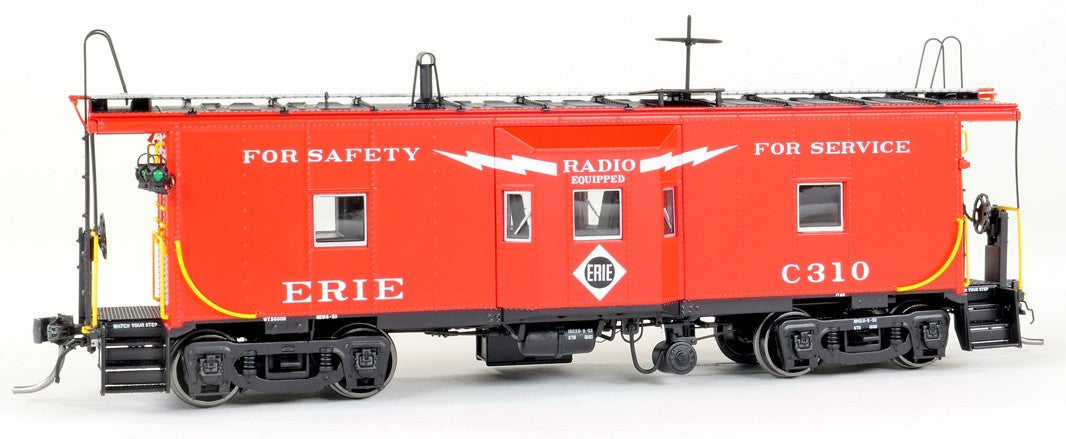 Tangent Scale Models HO 60710-03 Erie ICC Bay Window Caboose ERIE #C310