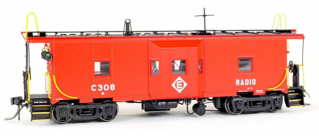 Tangent Scale Models HO 60711-06 Erie ICC Bay Window Caboose Erie Lackawanna 'Simplified Repaint 1966' EL #C345