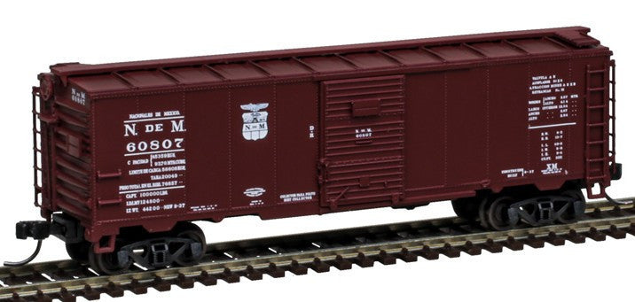 Atlas Master N 50007098 1932 ARA 40' Steel Boxcar Nacionales de Mexico N de M #60869