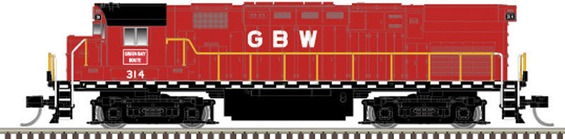 Atlas Master Silver Series N 40006109 DCC Ready Alco C424 Phase 1 Locomotive Green Bay & Western GBW #322