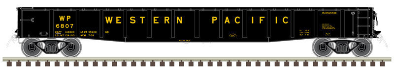 Atlas Master N 50006422 ACF 70-Ton 52' Gondola Western Pacific WP #6821