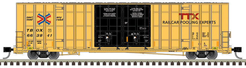 Atlas Master N 50006936 Gunderson 7550 Double-Door Boxcar TTX TBOX #663952
