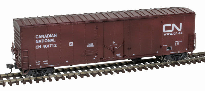 Atlas HO 20006520 NSC 50' Newsprint Plug-Door Boxcar Canadian National 'Website Logo' CN #401712