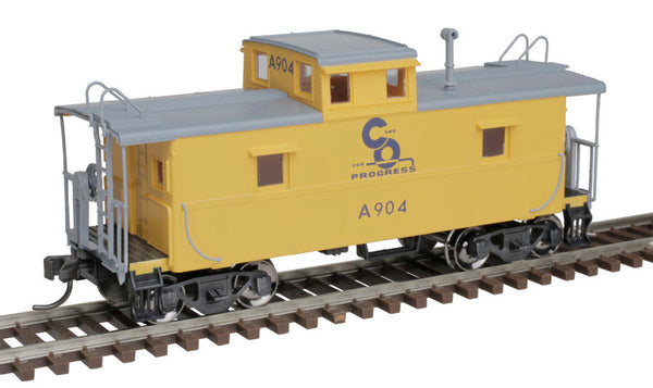 Atlas Trainman HO 20006754 C&O-Style Steel Center-Cupola Caboose